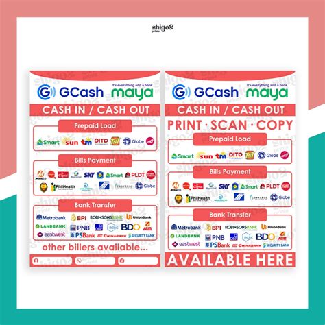 GCash Tarpaulin with Laminated .